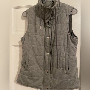 Quilted puffer vest